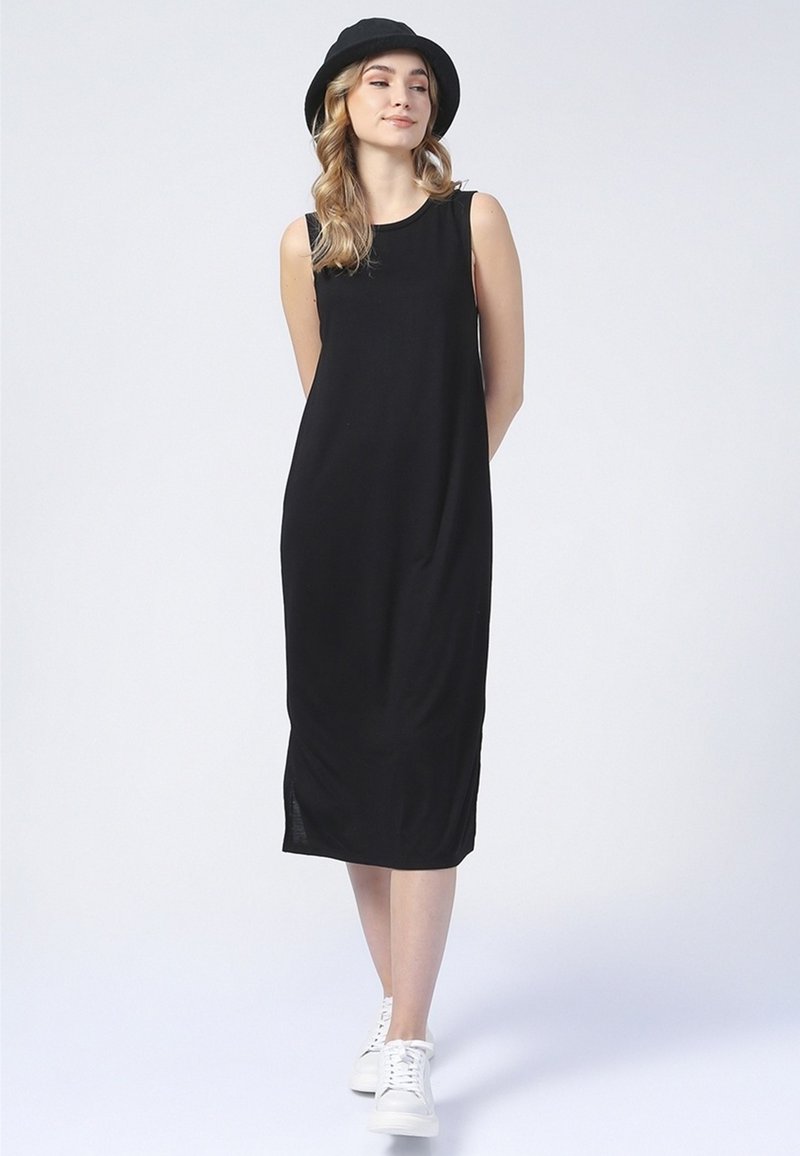Damen Kleider | F by Fabrika Etuikleidblack/schwarz - YP48138 Damen Kleider | F by Fabrika Etuikleidblack/schwarz - YP48138