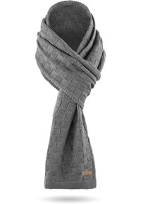 Normani Merino Schal und Mütze im Set  - Scarf - grau