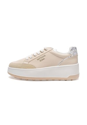 Sneakers laag - nude white ivory