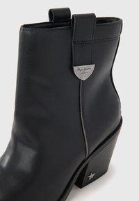 Pepe Jeans GINA CITIES  - Μποτάκι καουμπόι/μηχανόβιου - black