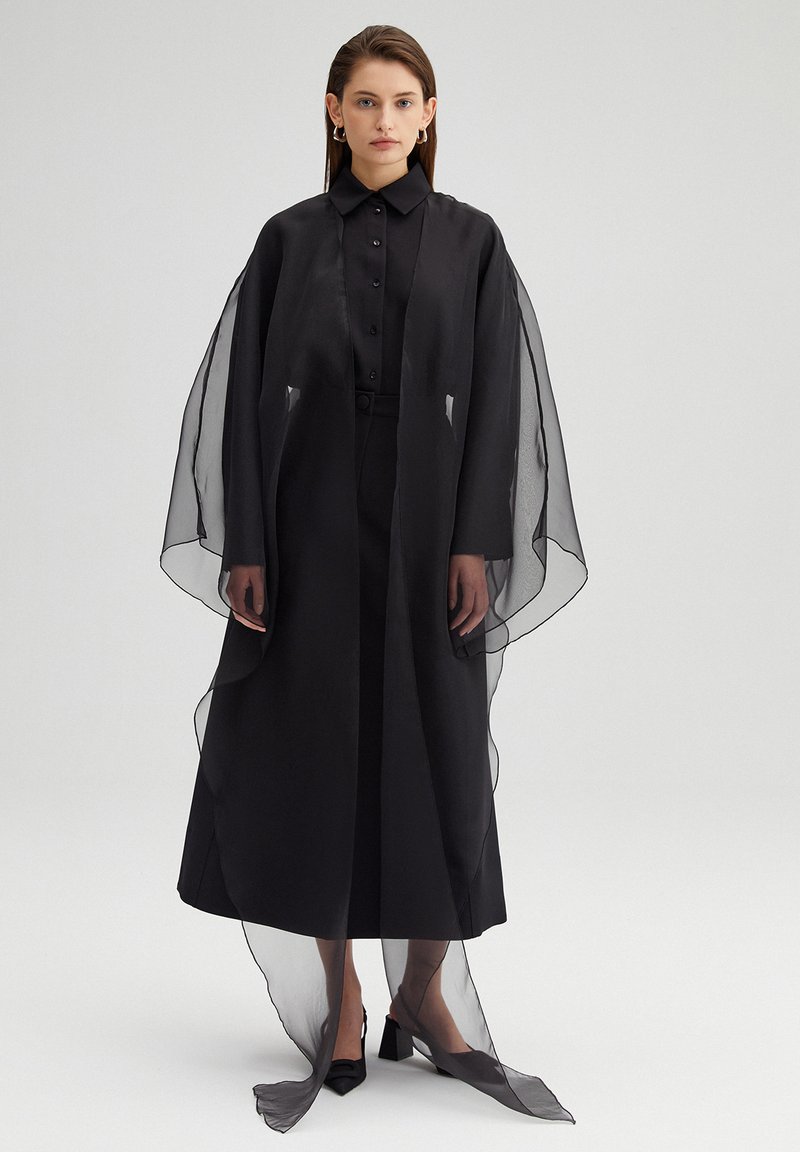 Touché Privé - ORGANZA - Kevyt takki - black, Suurenna