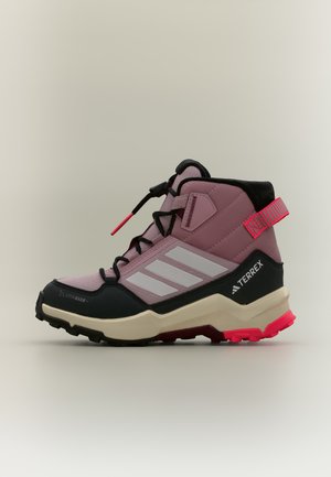 adidas Terrex, UNISEX - Обувки за туризъм - solar turbo/magic mauve/wonder white