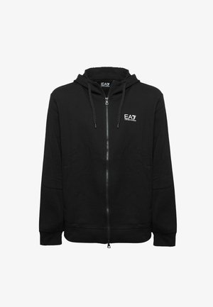 EA7 Emporio Armani Felpa con cappuccio - black