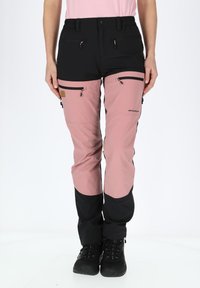 Swedemount LOFOTEN STRETCH  - Pantaloni outdoor - black dusty rose