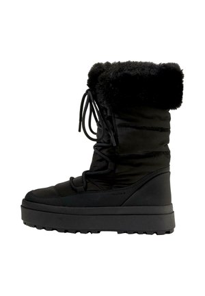 WITH COLLAR  - Winter boots - black