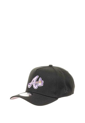 New Era ATLANTA BRAVES MLB 30TH ANNIVERSARY SIDEPATCH 9FORTY A-FRAME SNAPBACK
 - Cap - schwarz