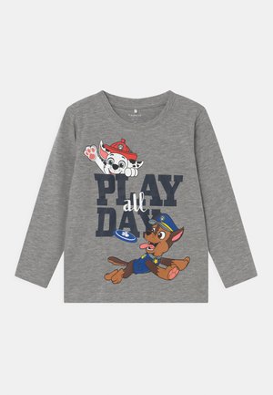 NMMOYVIN PAWPATROL - Long sleeved top - grey melange