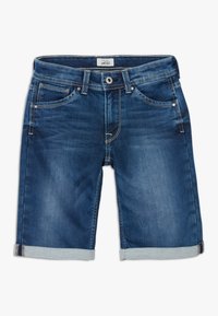 Pepe Jeans CASHED - Džínové kraťasy - denim
