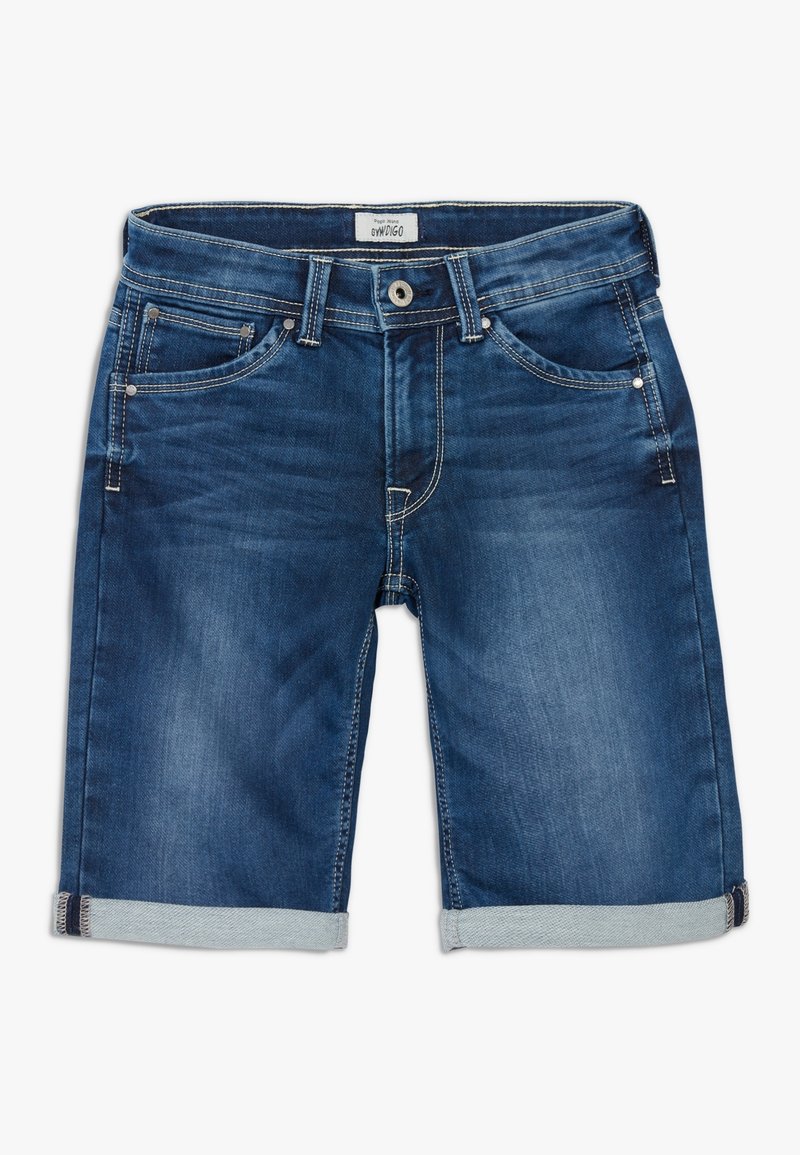 Pepe Jeans CASHED - Džínové kraťasy - denim