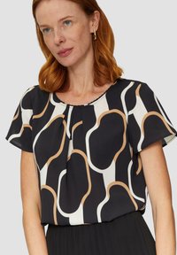 s.Oliver BLACK LABEL - T-shirt z nadrukiem