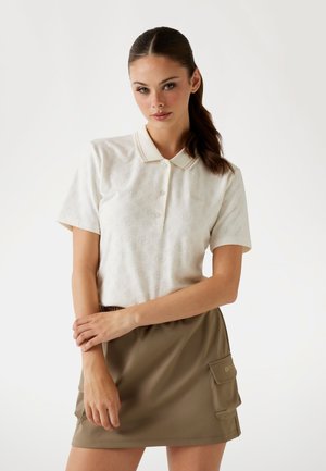 PEONY-LOGO - Polo krekls - grau