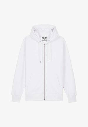 Mira Paris POUR LA VIE BACK PRINT - Felpa con zip - white