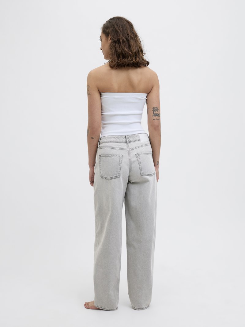 JJXX JXHAYLEE BARREL FIT Wide Leg light grey denim/grigio