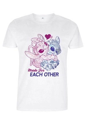 LILO STITCH STITCH TOGETHER - T-shirt con stampa - white