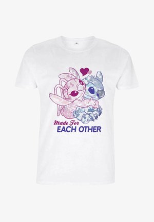 Disney LILO STITCH STITCH TOGETHER - T-shirts print - white