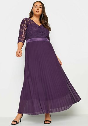 Yours Clothing WRAP PLEATED  - Gallakjole - purple