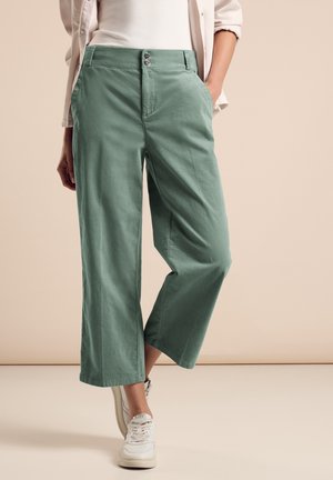 Street One, Pantalon classique - green