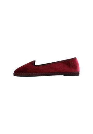 Chaussons - bordeaux