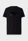 T-shirt con stampa - black