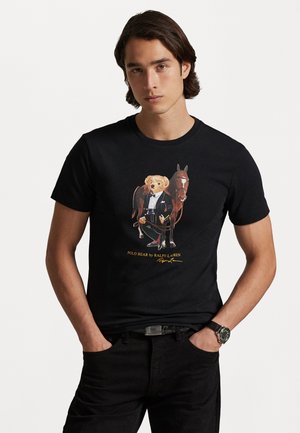 LUNAR NEW YEAR POLO BEAR T-SHIRT - T-Shirt print - black