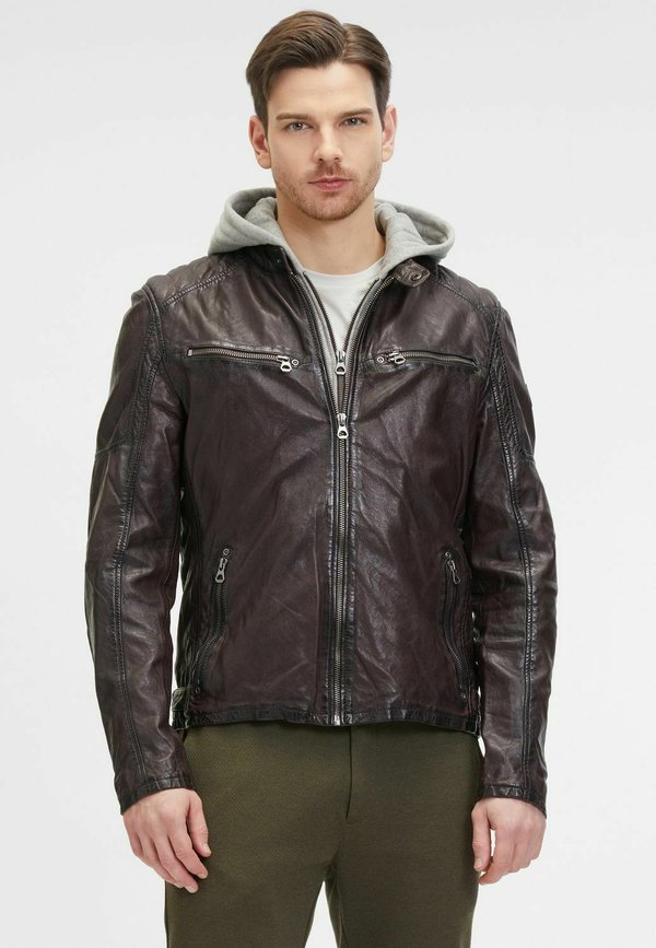 GMRAYCO - Lederjacke - chestnut