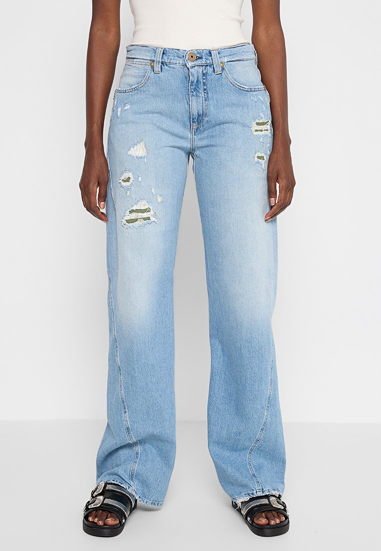 Replay Straight leg jeans lichtblauw Replay Straight leg jeans lichtblauw