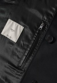Mango Trench - black