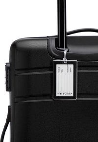 WITTCHEN LARGE SUITCASE WITH LUGGAGE TAG FROM ABS - Valise à roulettes - black