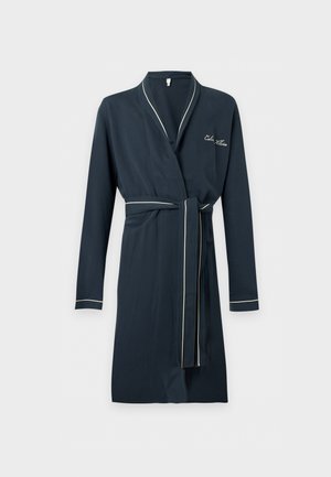 Calvin Klein Underwear, ROBE SCRIPT - Peignoir - blue nights
