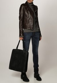 Schott Læderjakker - prune