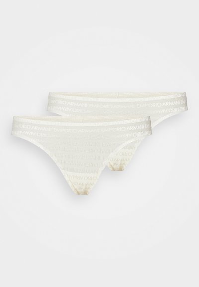Emporio Armani BRAZILIAN 2 PACK - Σλιπ - yogurt