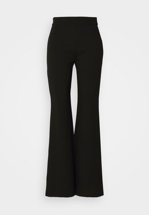 DKNY PULL ON FLARE PANT - Hlače - black