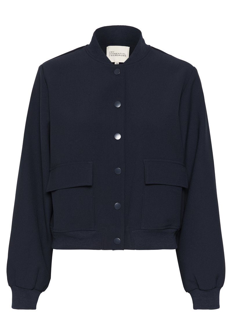 My Essential Wardrobe Bomberjacks donkerblauw