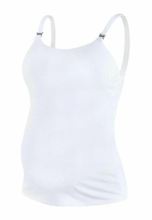 REGULAR FIT - NURSING MATERNITY ANTI LEAK - Undershirt - white