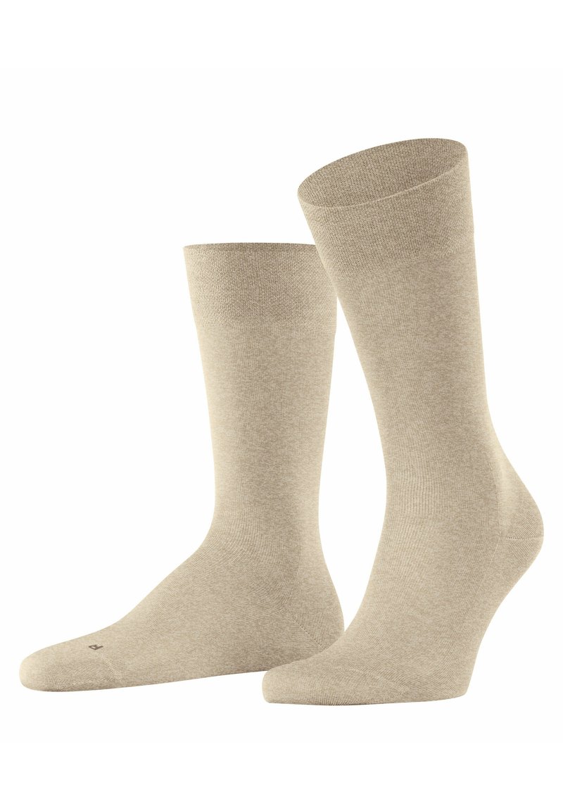 FALKE SENSITIVE MALAGA - Socken - pebble mel