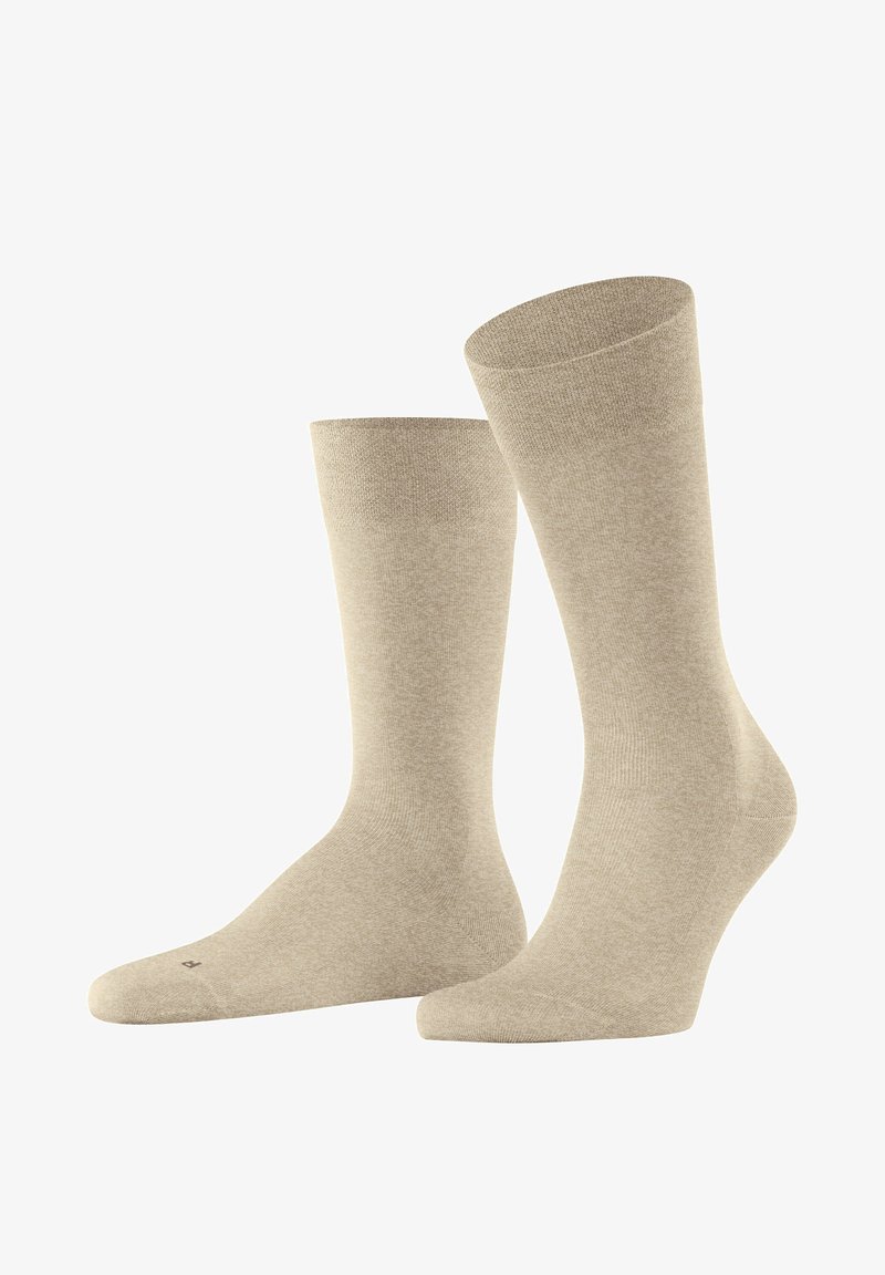 FALKE SENSITIVE MALAGA - Socken - pebble mel