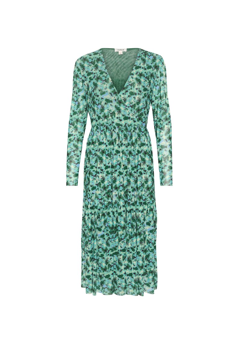 Soaked in Luxury Jurk groen Soaked in Luxury Jurk groen