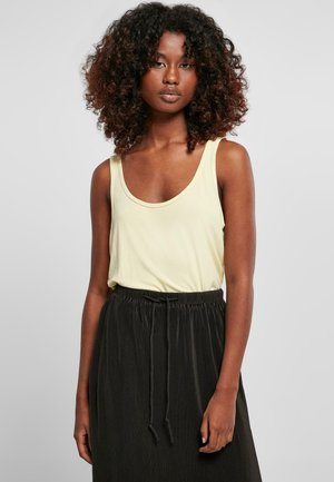 LADIES MODAL LOOSE TOP - Top - softyellow