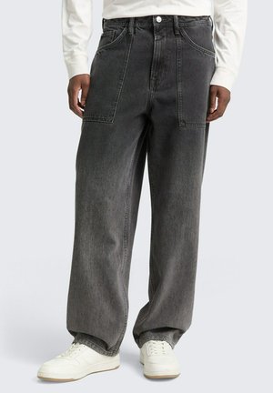 ELLI - Relaxed fit jeans - black grey gradient denim