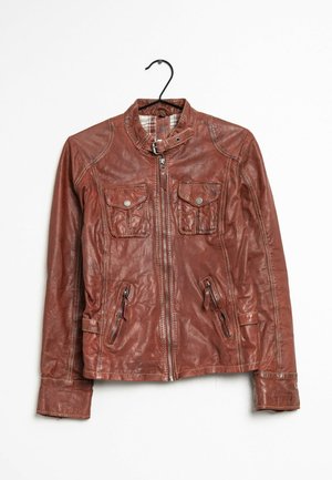 Gipsy by Mauritius Lederjacke - dark brown