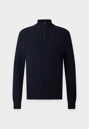 Belstaff, WESTPORT ZIP - Pullover - dark ink