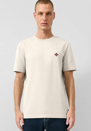 QS, T-SHIRT - T-Shirt basic - creme