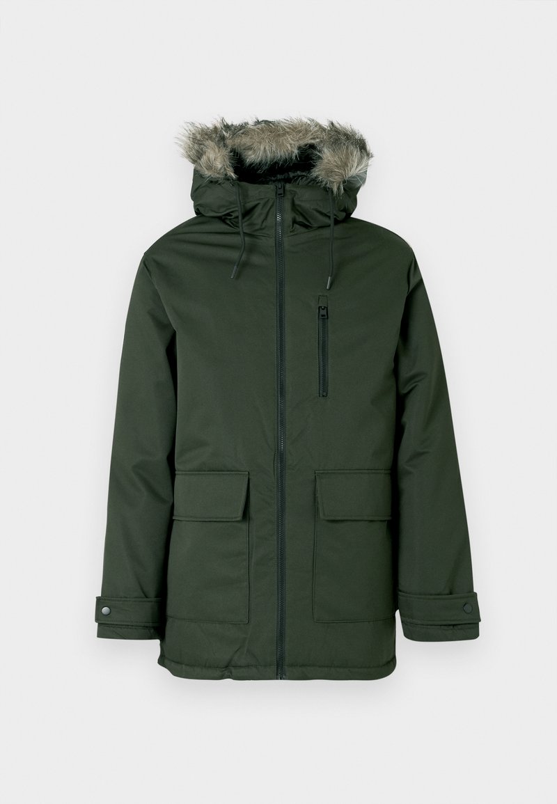 jack & jones Wintermantel donkergroen jack & jones Wintermantel donkergroen