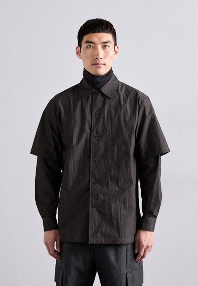 Han Kjøbenhavn TWO LAYERED  - Shirt - dark grey