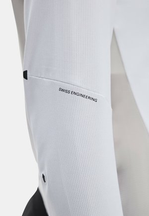 On, PERFORMANCE LONG-T - T-shirt à manches longues - white silver-coloured