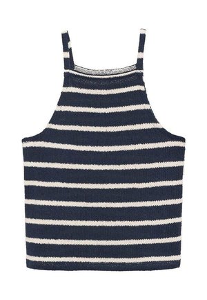 STRIPED  - Top - royal blue