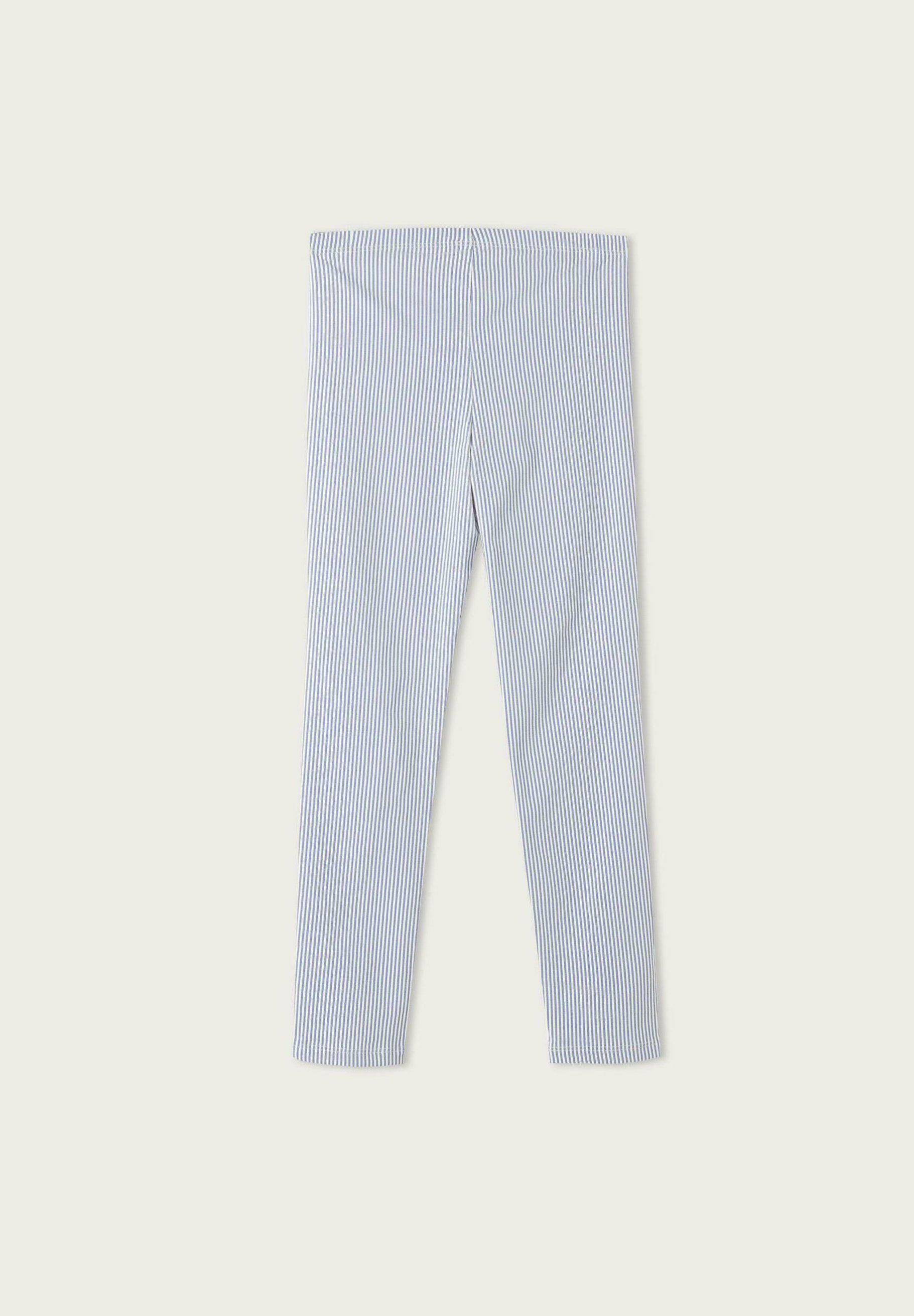 Calzedonia Leggings - righe bianco/blu/bianco - Zalando