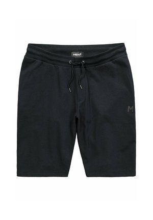 Men Plus, BERMUDA STOMACH FIT SWEAT, MODERN FIT, UP TO 8 XL - Jogginghose - black