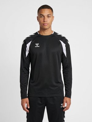 Hummel, CORE 2.0 CREW NECK - Sweatshirt - black white