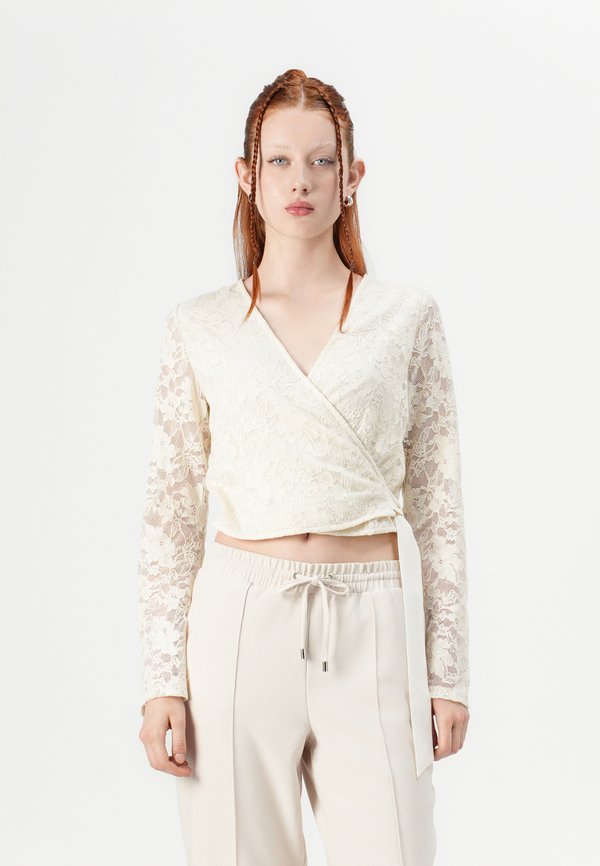 VILACEY WRAP - Bluse - birch